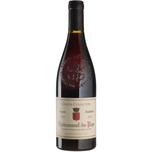 Вино Domaine de Cristia Chateauneuf-du-Pape Rouge 2022 красное сухое 0.75 л (BWT3490)