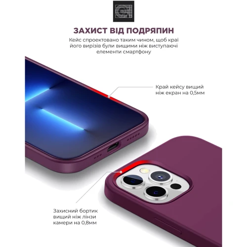 Чехол для iPhone ArmorStandart ICON2 Case Plum for iPhone 12 Pro Max (ARM60575) фото 5