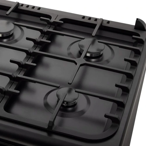 Плита комбінована Eleyus TEKNA 6007 CF BL: Кількість електричних конфорок немає
