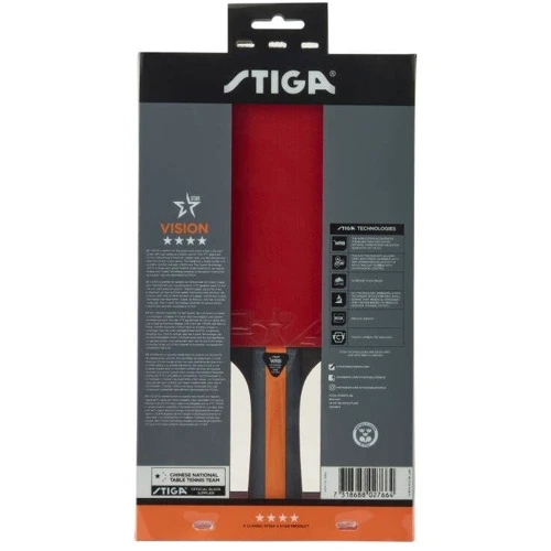 Ракетка для настольного тенниса Stiga Vision 4 Star FL (1214-3218-01) (931151)
