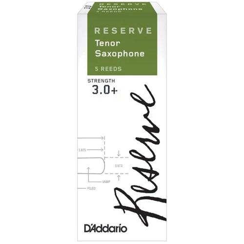 Трость для тенор саксофона D`ADDARIO DKR05305 Reserve - Tenor Sax 3.0+ (1 шт.): Производитель D'addario