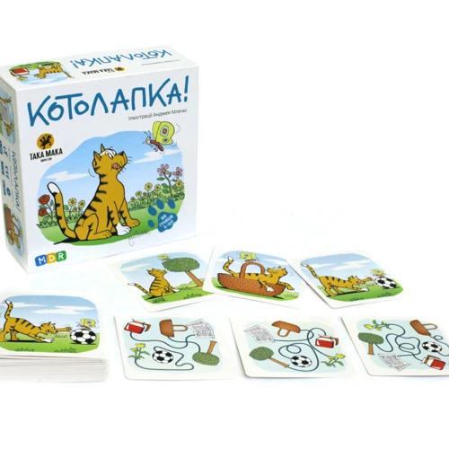 Настільна гра Котолапка: Виробник Така Мака