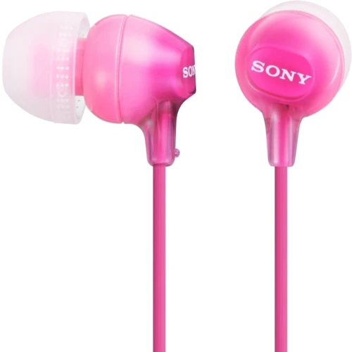Наушники Sony MDR-EX15LP Pink: Тип конструкции вакуумные