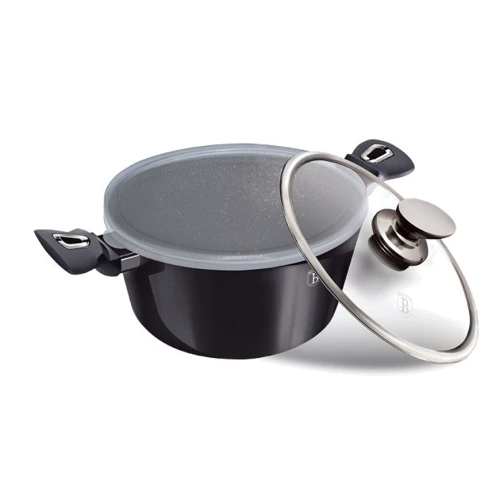 Каструля Berlinger Haus Carbon Pro 28 см 6.1 л (6894-BH)
