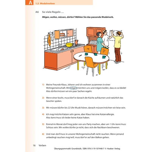 Deutsch als Fremdsprache. Übungsgrammatik für die Grundstufe: Обложка Мягкая