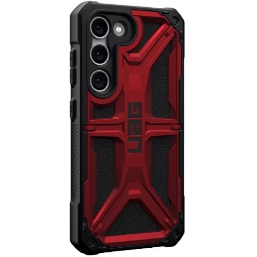 Чехол для телефонов Urban Armor Gear UAG Monarch Crimson (214120119494) for Samsung S911 Galaxy 23: Пленка в комплекте нет