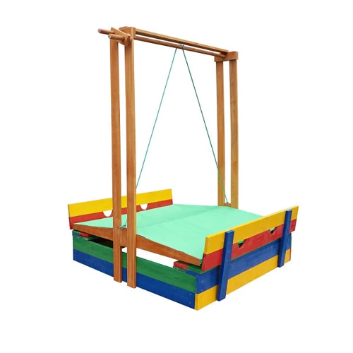 Пісочниця дерев'яна кольорова SportBaby Пісочниця - 10