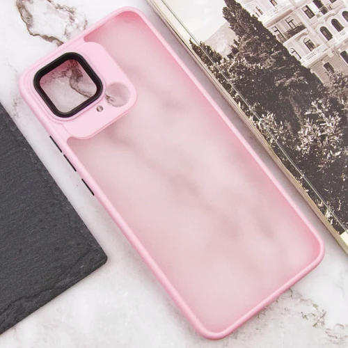 Аксесуар для смартфона Epik TPU+PC Lyon Frosted Case Pink для Xiaomi Redmi 10C: Матеріал TPU (термополиуретан) и поликарбонат