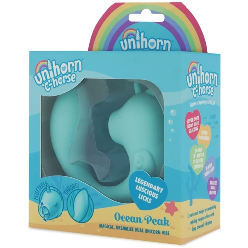 Вібратор-єдиноріжка Unihorn - C Horse - Ocean Peak, вагінально-кліторальна стимуляція