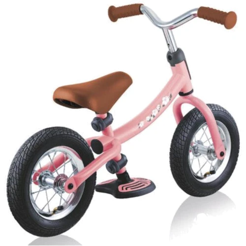 Беговел GLOBBER серии GO BIKE AIR, пастельный розовый, до 20кг, 2+, 2 колеса: Колеса надувные
