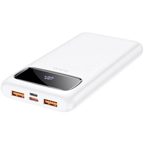 Внешний аккумулятор Hoco Power Bank 10000mAh J81 Fast Way Display 22.5W White: Количество USB 2