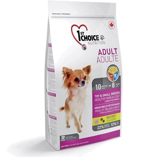 1st Choice Adult Toy & Small Healthy Skin & Coat Lamb & Fish 350 г