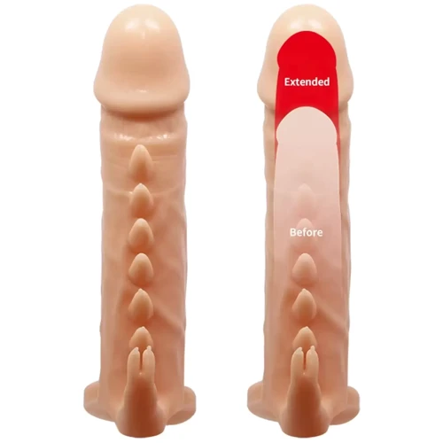 Удлиняющая насадка Pretty Love - Penis Sleeve Emmitt (BI-026246)