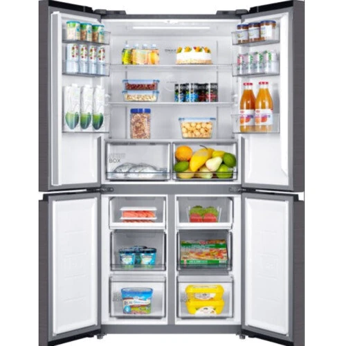 Холодильник Side-by-Side Midea MDRF632FGF28(JB): Розташування морозильної камери Нижнее