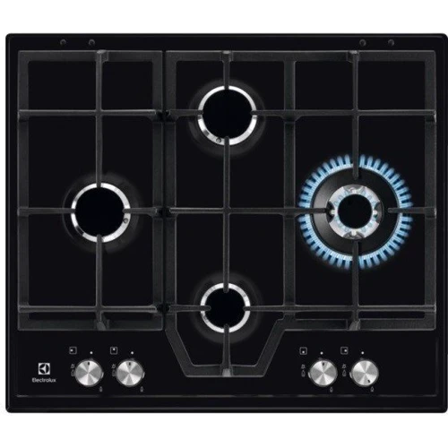 Варочная поверхность газовая Electrolux GME363NB: Расположение панели спереди