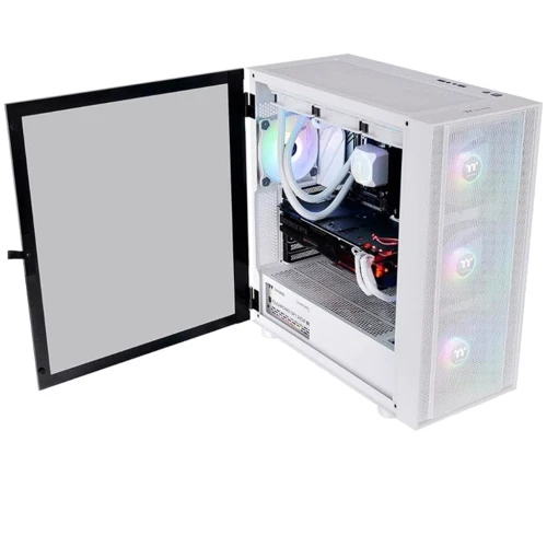 Корпус ThermalTake H570 TG ARGB Snow White (CA-1T9-00M6WN-01): Форм-фактор материнской платы E-ATX/ATX/MicroATX/Mini-ITX