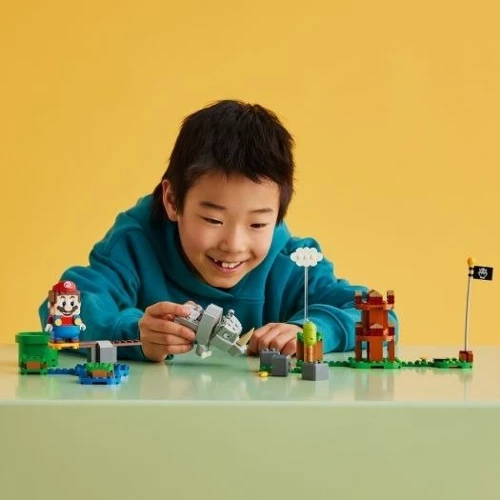 Конструктор LEGO Super Mario Носорог Рамби. Дополнительный набор 106 деталей (71420) фото 5