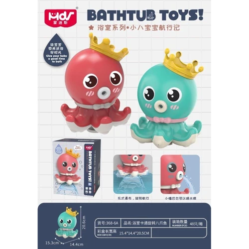 Игрушка для купания MDS осьминог (368-6A): Производитель MDS