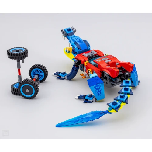 Конструктор LEGO DREAMZzz Crocodile car Машина-Крокодил (71458): Кількість деталей, шт. 494