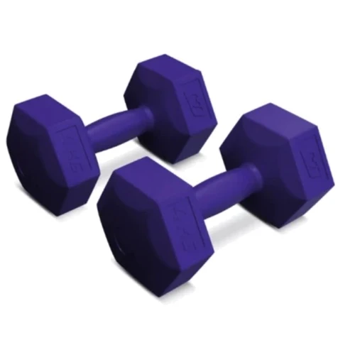 Гантель Hop-Sport HS-C040DS 2х4 кг фиолетовый (5902308231498)