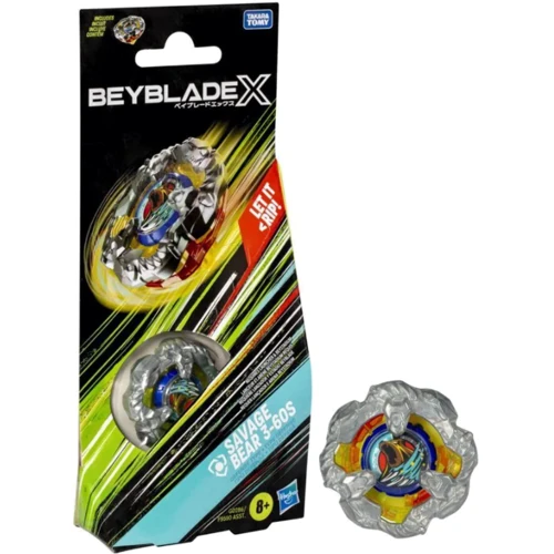 Игрушка-волчок HASBRO BEYBLADE SAVAGE BEAR серии Beyblade X (F9590_G0286)