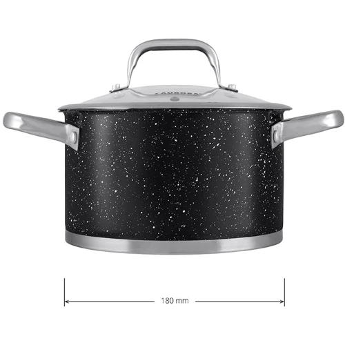 Кастрюля Aurora 18 см 2.8 л (AU 5592): Диаметр, см 18