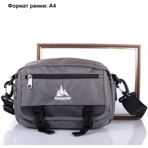 Чоловіча сумка через плече Onepolar сіра (W5078-grey): Країна виробник Китай