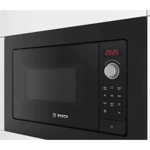 Встраиваемая микроволновая печь Bosch BFL623MB3: Цвет черный