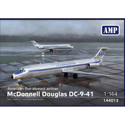 Пассажирский самолет AMP McDonnell Douglas DC-9-41 (Scandinavian Airlines) (AMP144013)