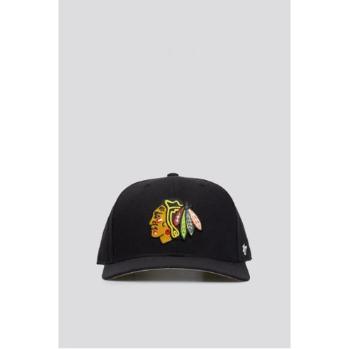Бейсболка 47 Brand MVP DP Chicago Blackhawks черная (H-CLZOE04WBP-BKB)