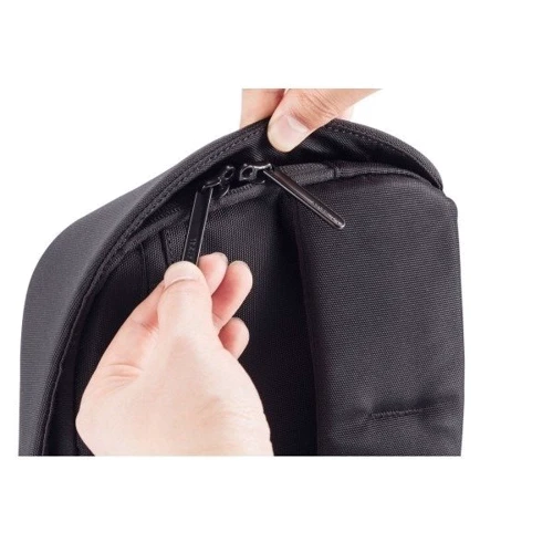 Чоловіча сумка-слінг антизлодій XD Design Bobby Sling чорна (P705.781): Фактура Тканая, Матовая