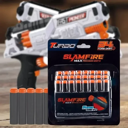 Набір патронів Turbo Slamfire Maх м'яких 24 шт. (ВТ348)
