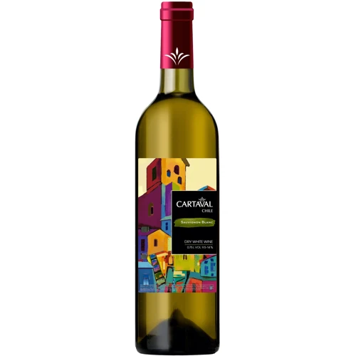 Вино Cartaval "Sauvignon Blanc" (сухе, біле) 0.75л (BDA1VN-CAU075-004)