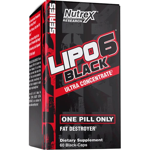 Жиросжигатель Nutrex Lipo-6 Black Ultra Concentrate 60 caps