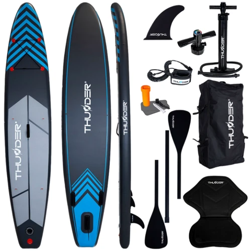 Надувна дошка SUP THUNDER STEEL BLUE 365 (STEEL BLUE)