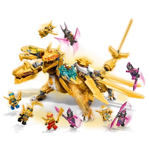 Конструктор LEGO Ninjago Золотий Ультра Дракон Ллойда (71774): Кількість деталей, шт. 989