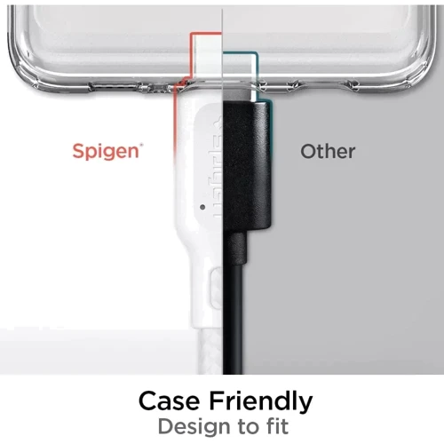 Кабель Spigen Cable USB-C to USB-C DuraSync 60W 1.5m White (000CA25703) фото 6