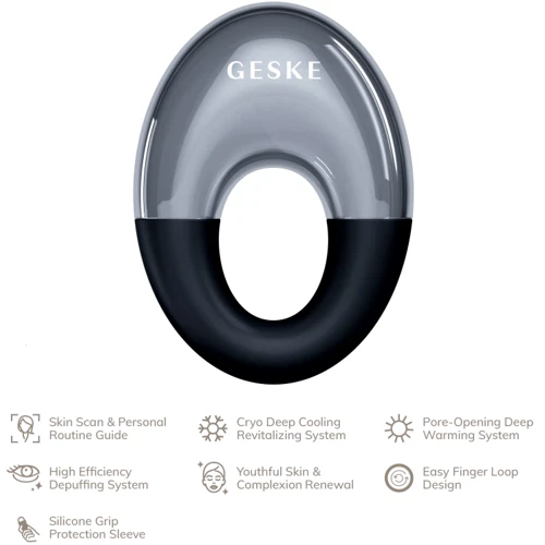 Массажер GESKE Cool&Warm Eye Massager 7в1 black