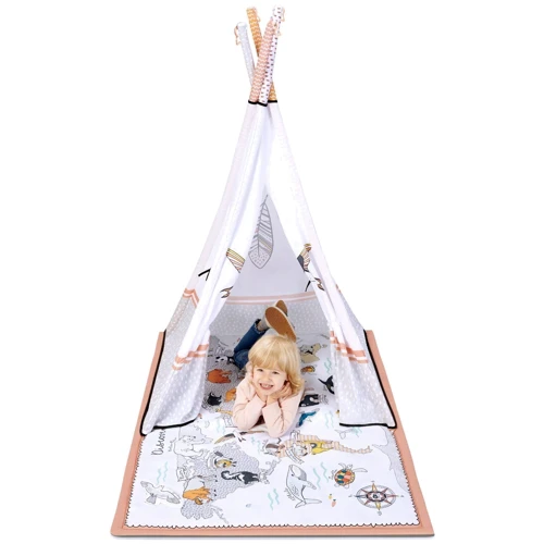 Розвиваючий килимок-палатка 3 в 1 Kinderkraft Tippy (KPTIPP00MUL0000) фото 6