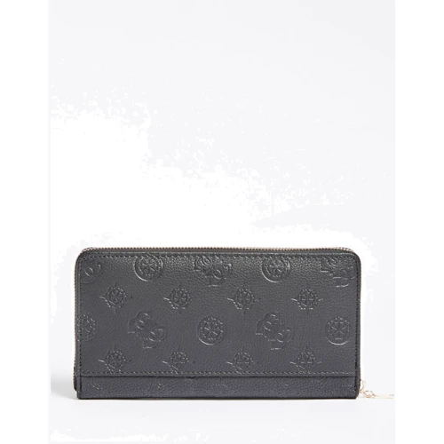 Женский кошелек Guess Helaina Slg Cheque Organizer черный (SWPG8403630-BLA): Пол Женский