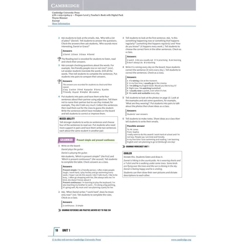 Prepare! Updated 2nd Edition 3: Teacher's Book with Digital Pack: Количество страниц 310