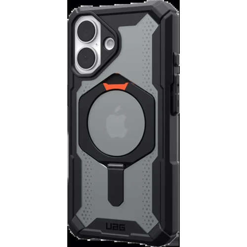 Чехол для iPhone Urban Armor Gear UAG Plasma XTE MagSafe Black/Orange (114476114097) for iPhone 16 фото 5