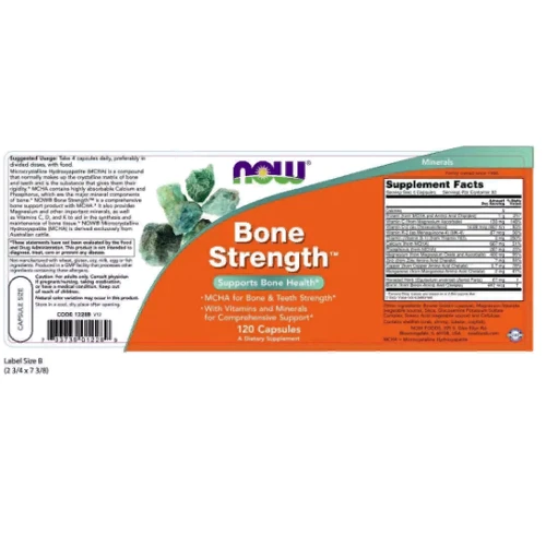 Now Foods Bone Strength, 120 Capsules (NF1228): Тип комплексні