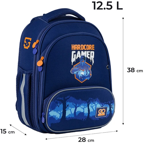 Рюкзак GoPack Education каркасный 597M-5 Game On (GO24-597M-5) фото 16