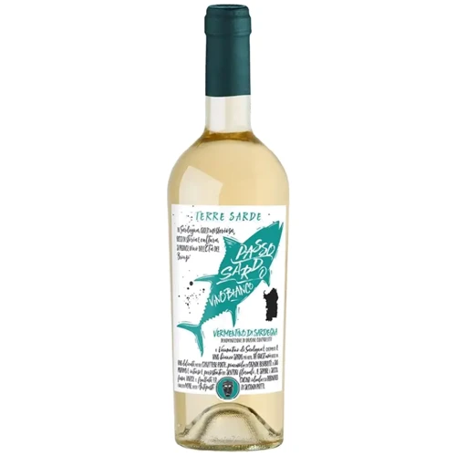 Вино Passo Sardo Vermentino Sardegna DOC белое сухое 12.5% 0.75 (WHS8003625009603)