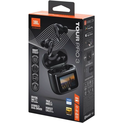 Наушники JBL Tour Pro 3 Black (JBLTOURPRO3BLK) UA