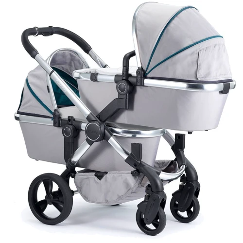 Универсальная коляска iCandy Peach Chrome Dove/Grey, цвет серый: Тип коляски универсальная коляска (2-в-1)