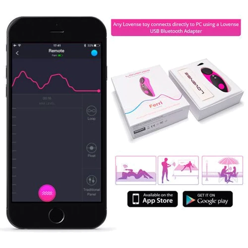 Смарт вібратор в трусики Lovense Ferri