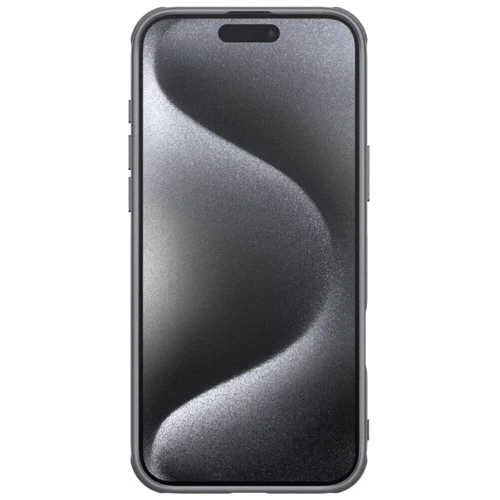 Чехол для iPhone Nillkin Matte Pro Titanium Gray for iPhone 16 Pro: Цвет серый