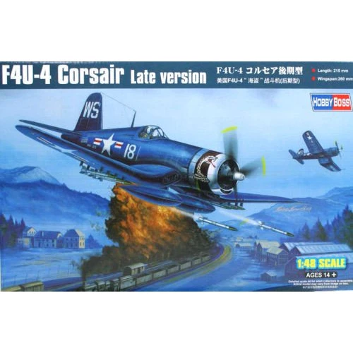 Винищувач Hobby Boss F4U-4 Corsair late version